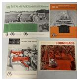 6 Massey-Ferguson brochures-sub-soiler, farm