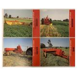 4 Sperry-New Holland brochures-haybine, balers,