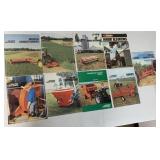 9 Avco New Idea brochures-mower conditioners