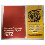 1972 Massey-Ferguson Machinery Digest and