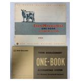 2 New Holland Farm Management Accounting books