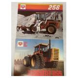 Versatile Tractors 256 and 555 brochures 1 each