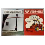 Versatile Tractors brochure and coloring book