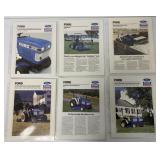 6 Ford brochures-compact diesel tractors, mowers,