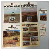 Lot of Krause brochures and hand outs-disc