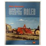 New Holland model 87 Wire-Tie Baler brochure
