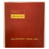 Sperry Rand New Holland Equipment Price List in