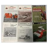 6 International brochures-Flail choppers, hayswath