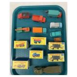 14 Matchbox and Other Trucks and Equipment