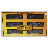 Rail King Big 6 Car Norfolk & Western Freight Set