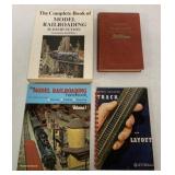 (4) Model Railroading/Track Books