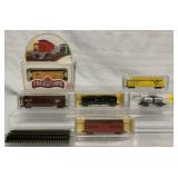 10+ Atlas/Bachmann Train Cars/Track Pcs