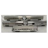 (5) Lionel Passenger Train Cars