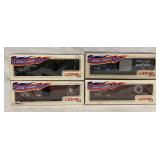 (4) Lionel Box Cars