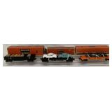 (3) O Gauge Lionel Gondola/Flat/Truck Cars