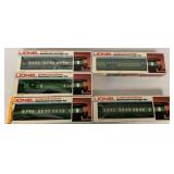 (5) Lionel Illuminated Passenger Cars