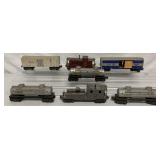 (7) Lionel Train Cars-Boxcars/Caboose/Tanker
