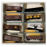 8 Athearn HO Scale Train Cars