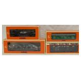 (4) Lionel Hopper/Wellcar/Gondola/Flatcar