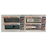 (4) Lionel pcs- Cattle Car & Reefers