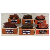 (6) Lionel Cabooses O Gauge