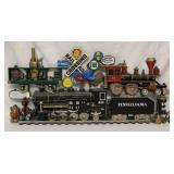 Heavy Plastic Train Wall Hanging