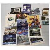 Train Lot Belt Buckles, Pencil Sharpener, medalion