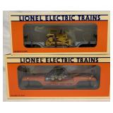 (2) Contemporary O Gauge Lionel Flatcars