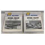 Walthers Work Train Sets 1 and 2