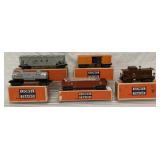 (5) Lionel Trains-Box/Gondola/Tank/Caboose