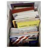 Large Lot of Train Books, Magazines, and Catalogs