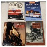 4 Train Books - Lionel and more