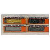 (4) Lionel pcs-Reefer/Hopper/Stock Cars