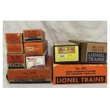 (10) Empty Lionel/Rail King Train Boxes