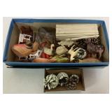 20+ Celluloid Animals/ Train Layout Accessories