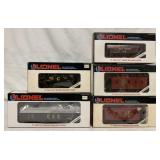 (5) Lionel pcs-Ore Car/Gondola/Cabooses