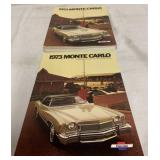 20+ 1973 Chevrolet Monte Carlo Brochures