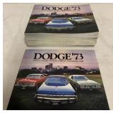 40+ 1973 Dodge Car Brochures