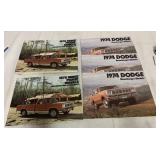 15+ 1974 and 1975 Dodge Truck Brochures