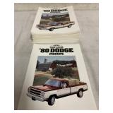 40+ 1980 Dodge Pickup Brochures
