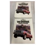 15+ 1980 Dodge Power Wagon Brochures