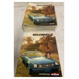 70+ 1973 Chevrolet Chevelle Brochures
