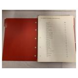 1974 Pontiac Model ID Binder--Not Bound