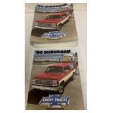 60+ 1980 Chevrolet Suburban Brochures