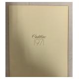 40+ 1971 Cadillac Dealer Brochures