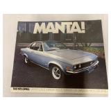 90+ 1973 Opels Dealer Brochures