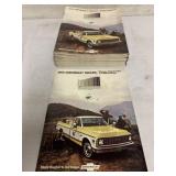35+ 1972 Chevrolet Trucks Brochures