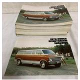 70+ 1975 Dodge Sportsman Wagons