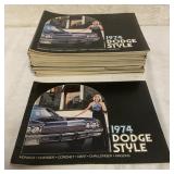 30+ 1974 Dodge Style Brochures