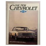 30+ 1980 Chevrolet Dealer Brochures